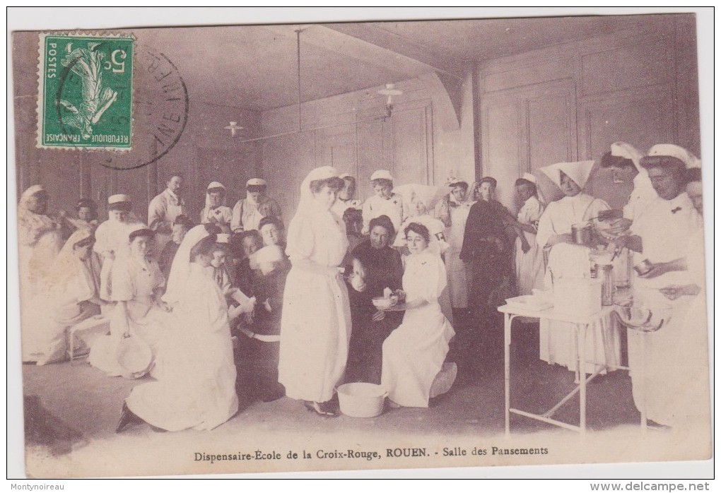 Seine  Maritime :  ROUEN  :  Dispensaire  école  Croix  Rouge , Salle  Des  Pansements - Rouen