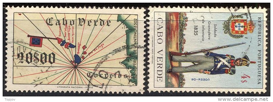 CABO VERDE - PORTUGAL - LOT - USED - Cap Vert