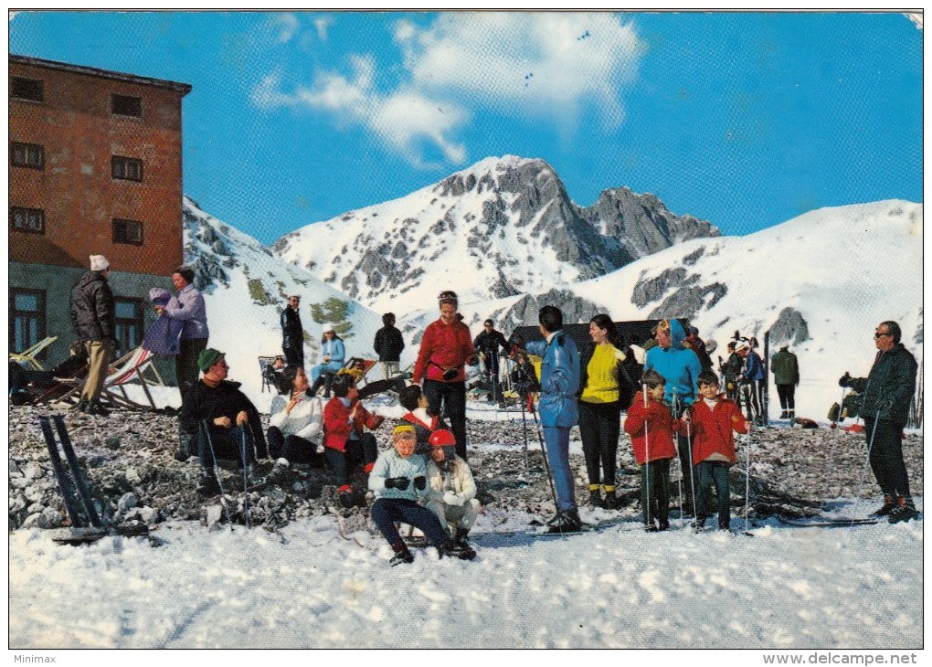 L'Aquila Gran Sasso D'Italia - 1969 - Skieurs - L'Aquila