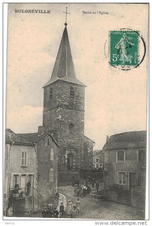 Carte Postale Ancienne De BULGNEVILLE - Bulgneville