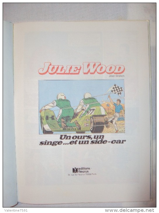 Julie   WOOD              "UN OURS, UN SINGE... ET UN SIDE-CAR"         4  Euros - Autre Magazines