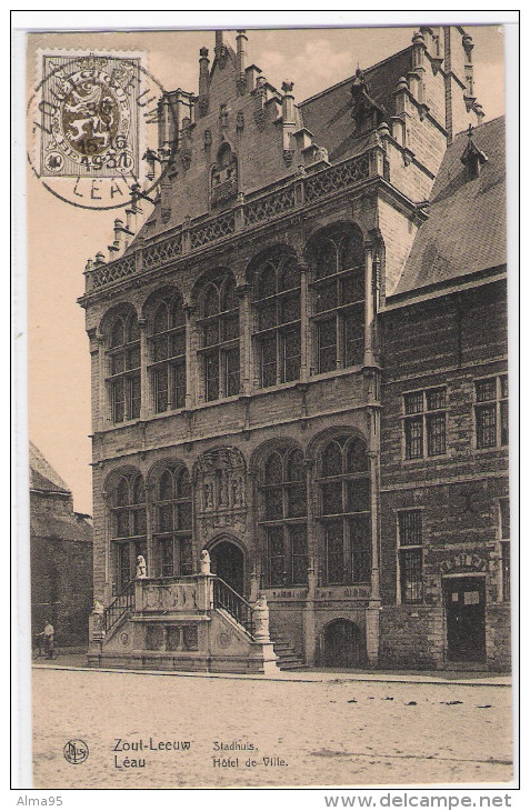 BELGIQUE - Zout-Leeuw - Stadhuis - Léau - Hôtel De Ville - ( Zoutleeu - W) - Zoutleeuw