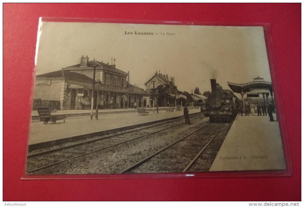 C P    Les Laumes  La Gare Train - Venarey Les Laumes