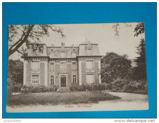 60 ) Froissy - Le Chateau   - Année 1927 - EDIT - Gueudet - Froissy