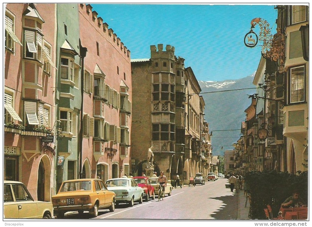 K1861 Vipiteno Sterzing (Bolzano) - Municipio Rathaus - Auto Cars Voitures / Non Viaggiata - Vipiteno