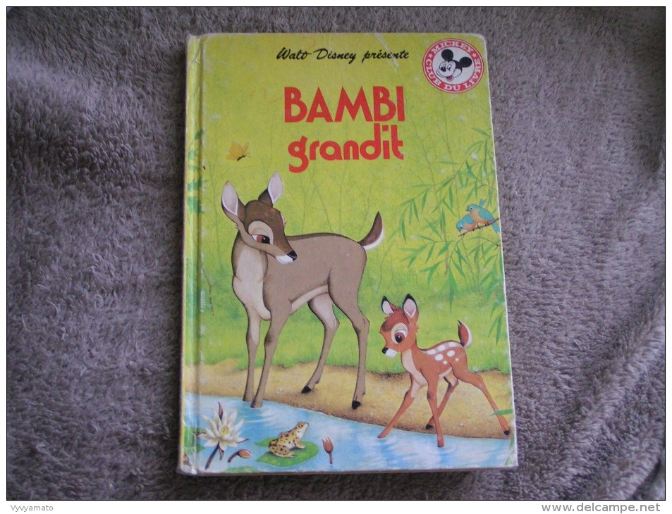 BAMBI GRANDIT DE WALT DISNEY 1980 - Disney