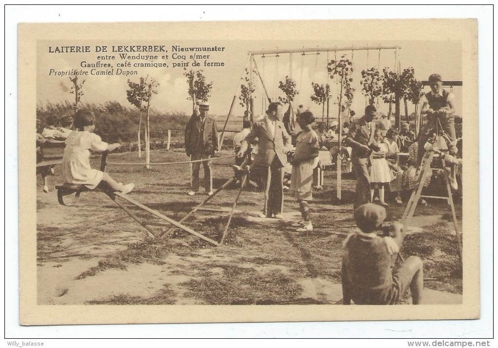 Carte Postale - Laiterie De LEKKERBEK - NIEUWMUNSTER - Entre Wenduyne Et Coq Sur Mer - CPA  // - Zuienkerke