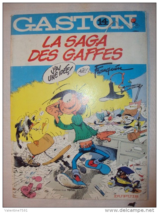 GASTON       " LA SAGA DES GAFFES"       Bd Offerte Par Total           2.50   Euros - Gaston