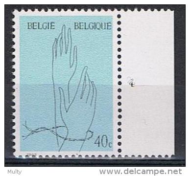 Belgie OCB 1224 (**) Met Plaatnummer 4. - 1961-1970