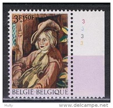 Belgie OCB 1506 (**) Met Plaatnummer 3. - 1961-1970