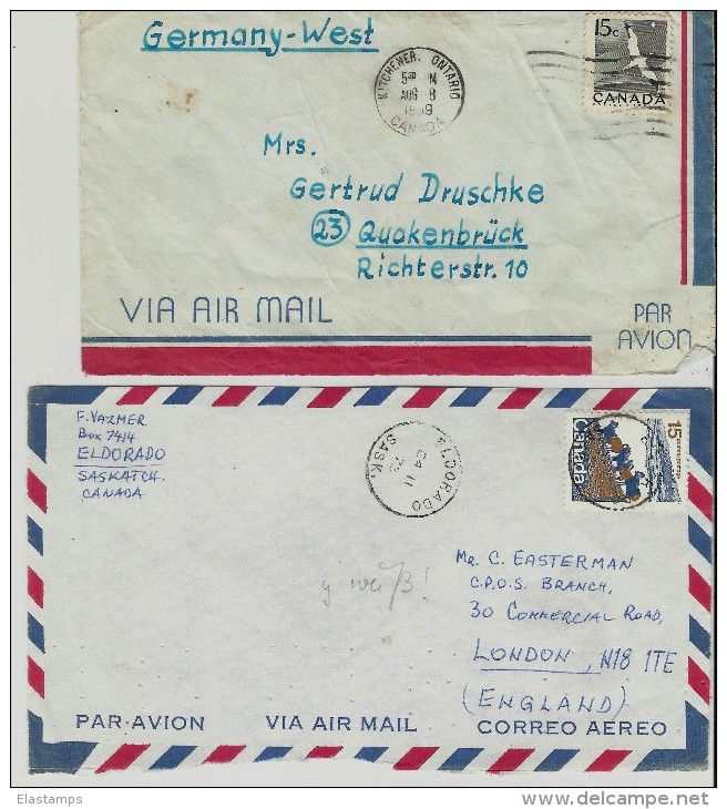 = KANADA CV*2 1959,1975only Front - Poste Aérienne