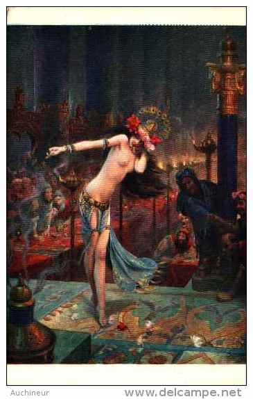 Tableau Peintre B - Gaston Bussière, Salomé - Peintures & Tableaux