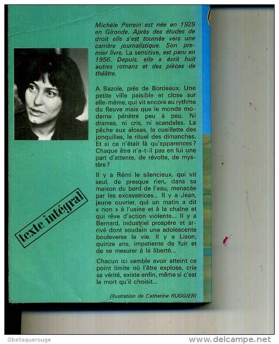 MICHELE PERRIN LE BUVEUR DE GARONNE  COLL J AI LU 1975 444 PAGESPASSIONNANT - Action