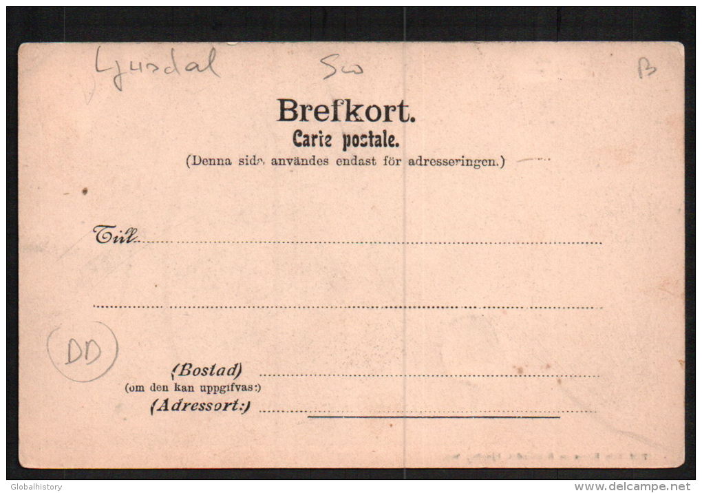 DB3012 - SWEDEN - ETT LYCKOSAMT ARSSKIFTE - Suède