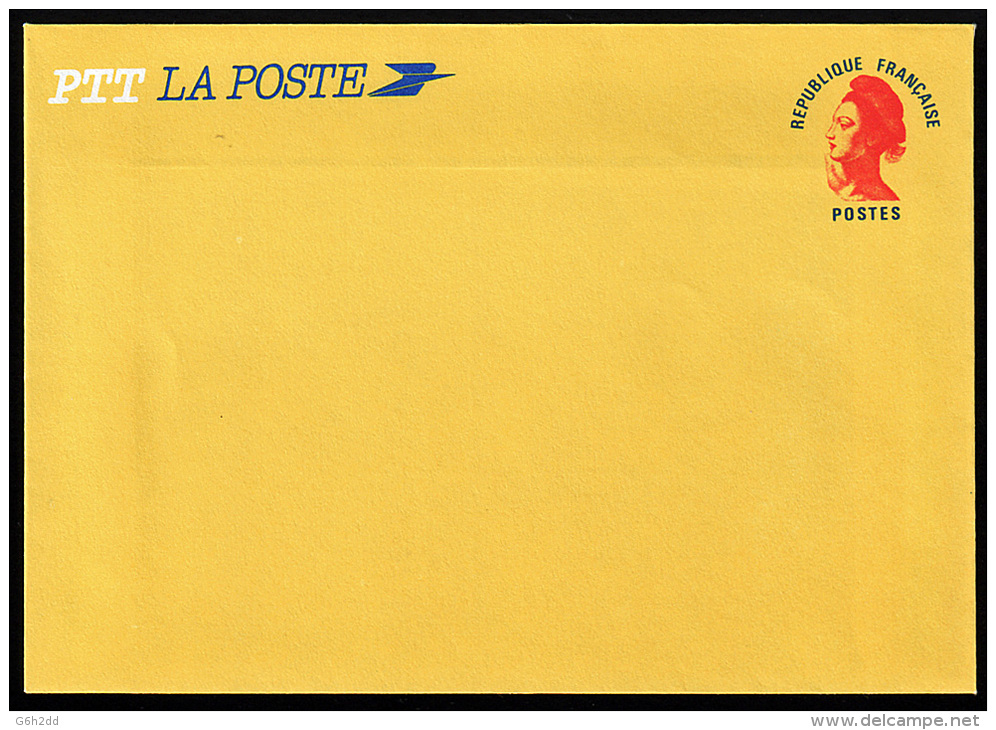 B-001G- Liberté De Gandon, Nouveau Type Sans Valeur, N° 2484A-E, Neuve. - Enveloppes Types Et TSC (avant 1995)