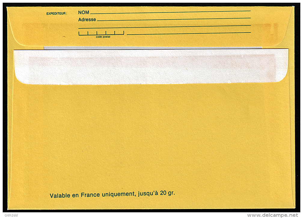 B-001G- Liberté De Gandon, Nouveau Type Sans Valeur, N° 2484A-E, Neuve. - Enveloppes Types Et TSC (avant 1995)