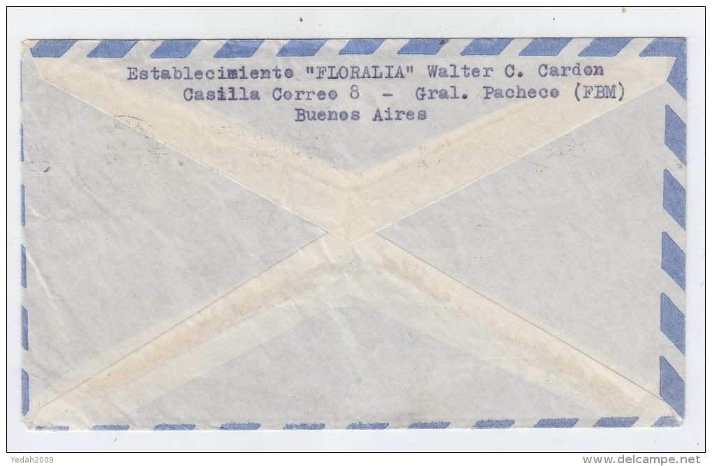 Argentina/Germany AIRMAIL COVER PUMA - Luchtpost