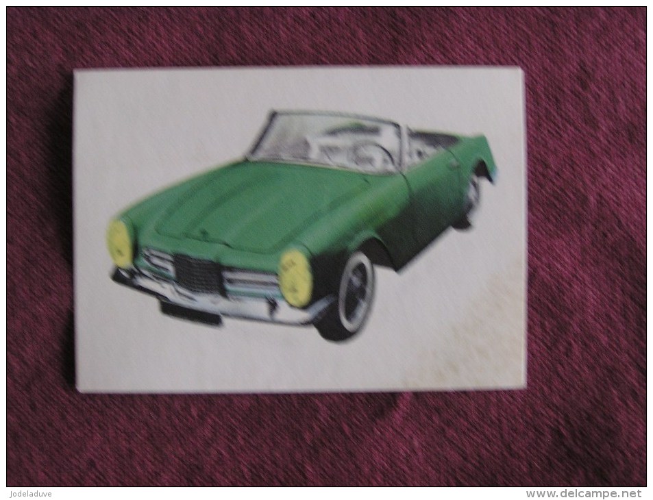 FACEL III Chromo Auto 1964 Chocolat Jacques Eupen Automobile Trading Card Chromos Vignette - Jacques