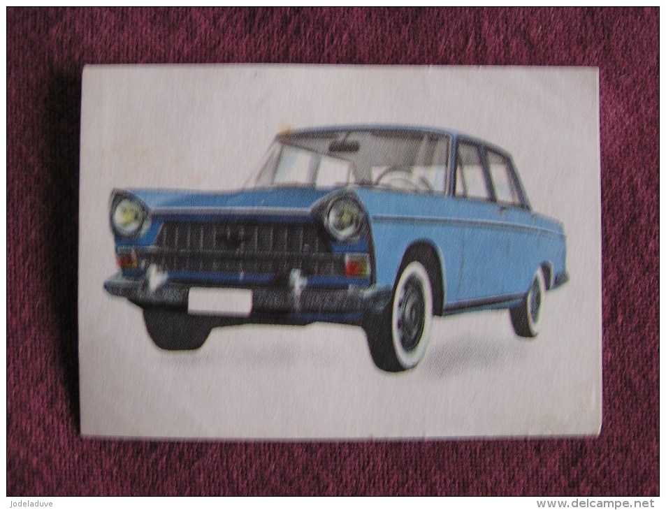 SEAT 1400  Chromo Auto 1964 Chocolat Jacques Eupen Automobile Trading Card Chromos Vignette - Jacques