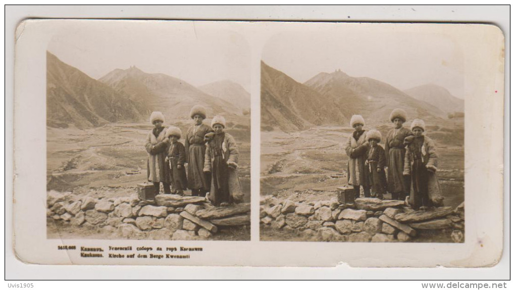 Caucase.Types.Stereo Photo - Russie