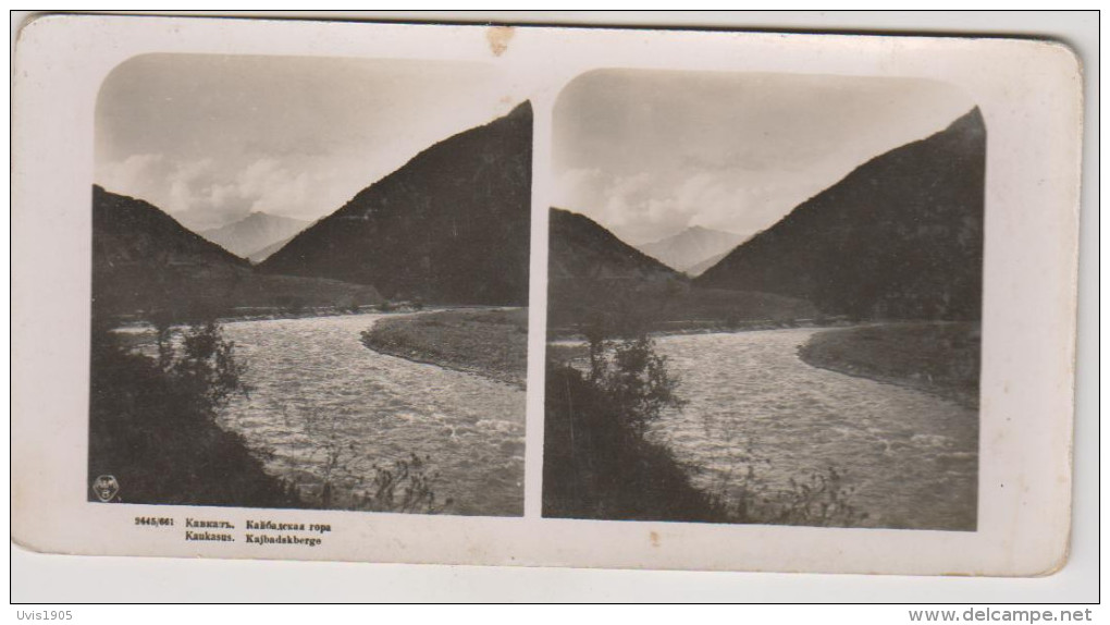 Caucase.Kajbad Mountain.Stereo Photo - Russia