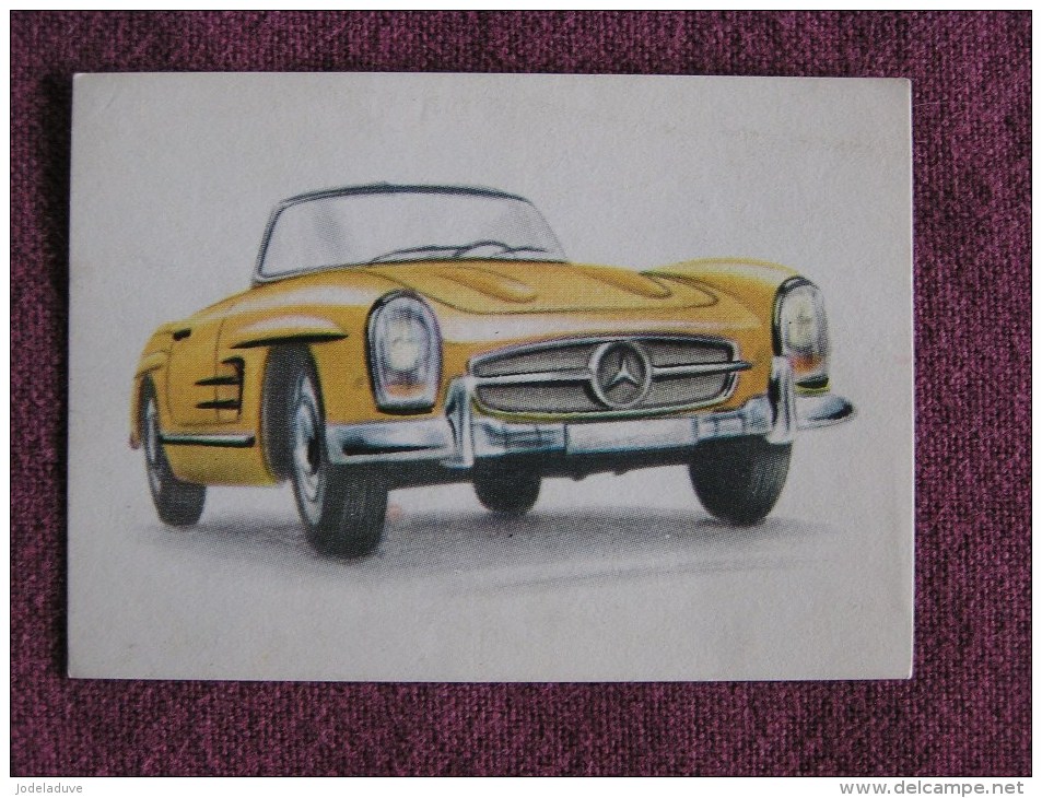 MERCEDES 300 SL  Chromo Auto 1962 Chocolat Jacques Eupen Automobile Trading Card Chromos Vignette - Jacques