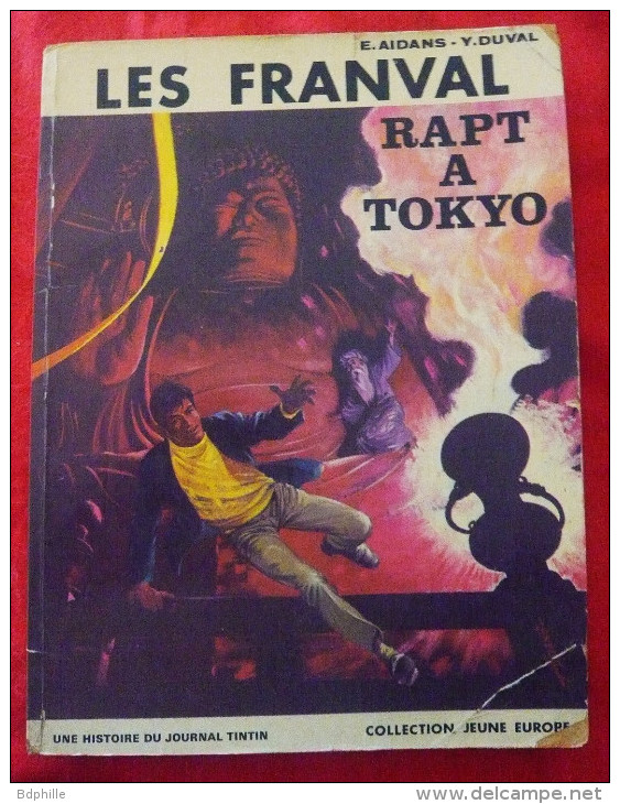 Franval   (Les) N° 7 Rapt à Tokyo AIdans Duval EO Jeune Europe 1971 - Autres & Non Classés