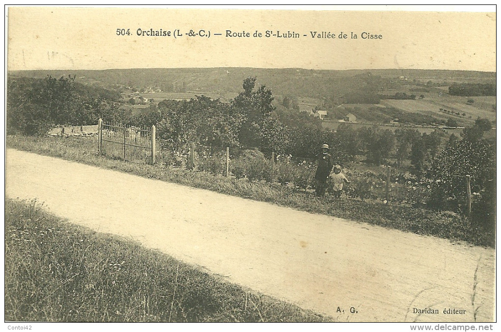 41 ORCHAISE ROUTE DE SAINT LUBIN VALLEE DE LA CISSE  LOIR ET CHER - Autres & Non Classés