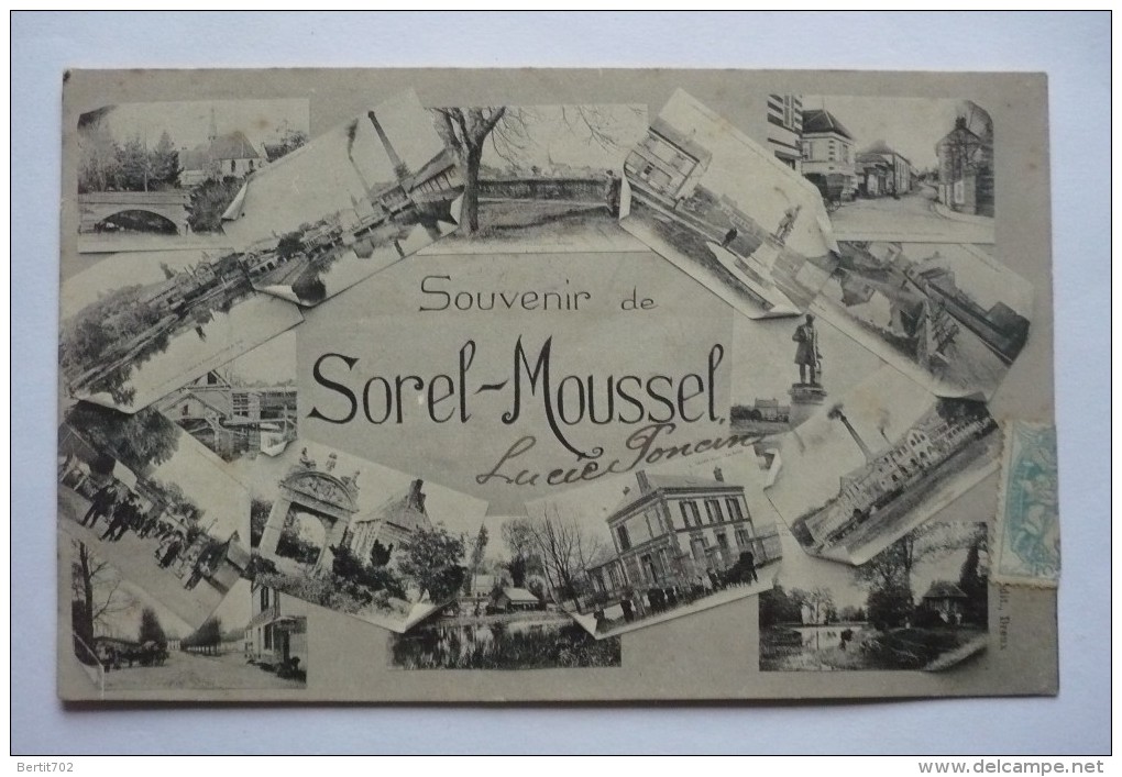 28  - Souvenir De SOREL-MOUSSEL - Multivues - Sorel-Moussel
