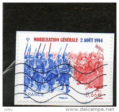 FRANCE      0,66 €        2014     Sur Fragment Oblitéré - Other & Unclassified