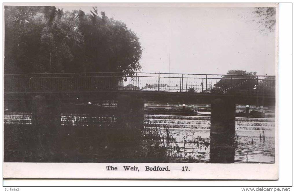 BEDS - BEDFORD - THE WEIR RP 1914 Bd235 - Bedford