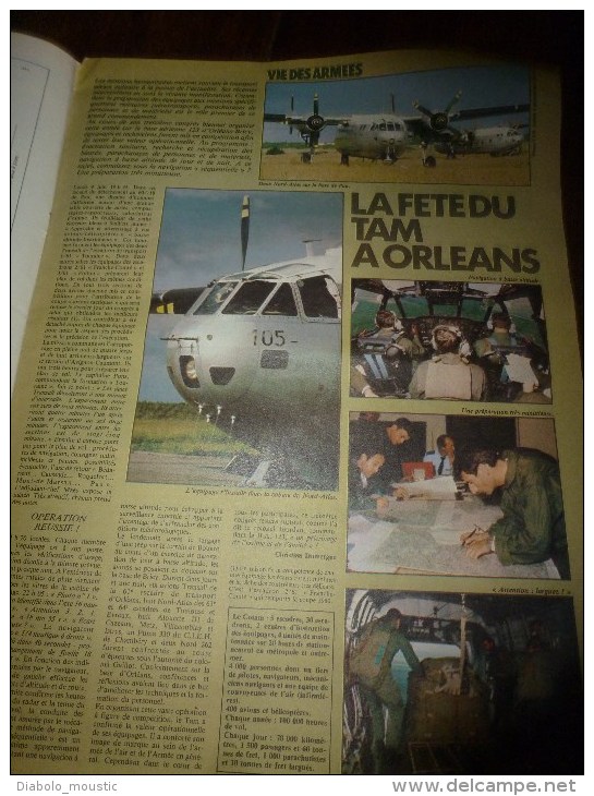 1980 TAM (Terre Air Mer):GENDARMES à Aviation Civile;Être MARIN;Orléans;La moto-bombe AYAMAHA RD350;Mictlan;COGNAC..etc