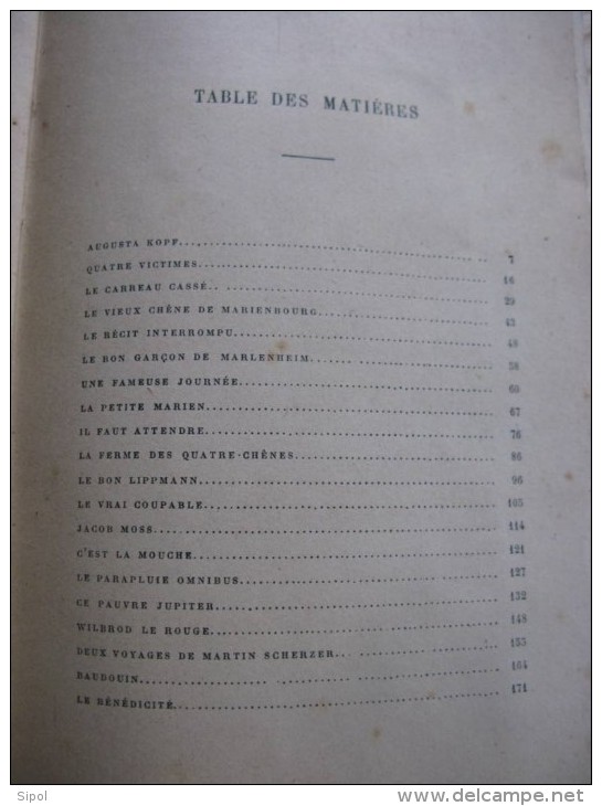 Petits Contes Alsaciens  J.Girardin  Bibli .des Ecoles Et Des Familles  Hachette  1903 - Cuentos