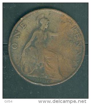 GRANDE-BRETAGNE - ONE PENNY 1900. - Pia8609 - D. 1 Penny