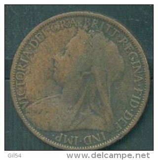GRANDE-BRETAGNE - ONE PENNY 1900. - Pia8609 - D. 1 Penny
