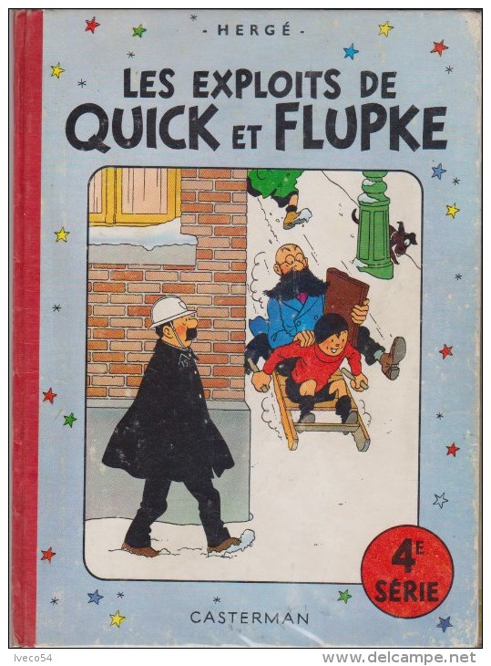 1956 Quick Et Flupke " Les Exploits  4ème Série - Hergé