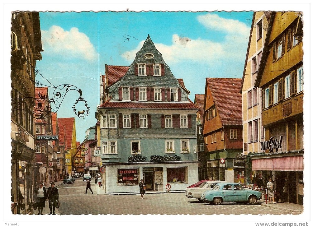 ALLEMAGNE - AALEN/WÜRTT - Hauptstrasse - 1971 - Aalen