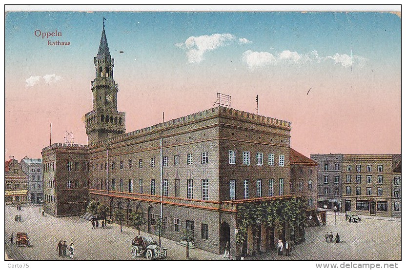 Pologne -  Opole Oppeln -  Ex-Hermany - Rathaus - Pologne