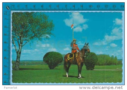 RCMP ( Canadian Mountain Police Cover Sherbrooke P. Quebec Used 1968 ) Postcard  Carte Postale  Recto/verso - Police - Gendarmerie