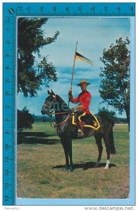 GRC  ( RCMP, Cover Moose Jaw, Sask.marcophilie Fight Cancer.. Used 1968 ) Postcard  Carte Postale  Recto/verso - Police - Gendarmerie