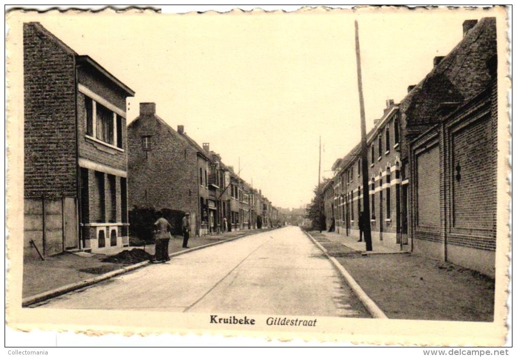 Kruibeke  3 CP  Zegelaan    Kerk    Gildestr - Kruibeke