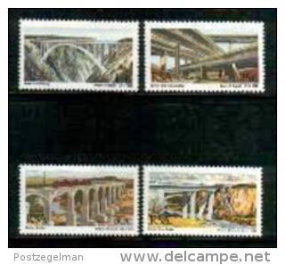 REPUBLIC OF SOUTH AFRICA, 1984, MNH Stamp(s) Bridges, Nr(s) 651-654 - Unused Stamps