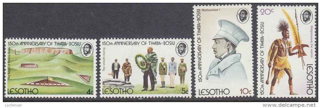 LESOTHO, 1974 THABA-BOSIU 4 MNH - Lesotho (1966-...)