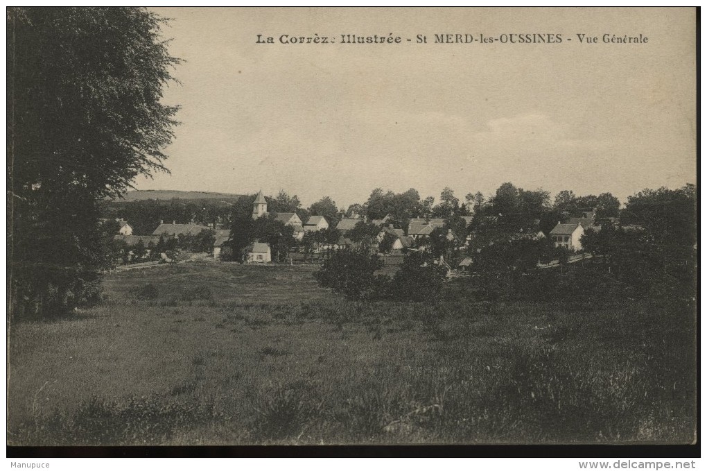 Saint Merd Les Oussines Vue Generale - Autres & Non Classés