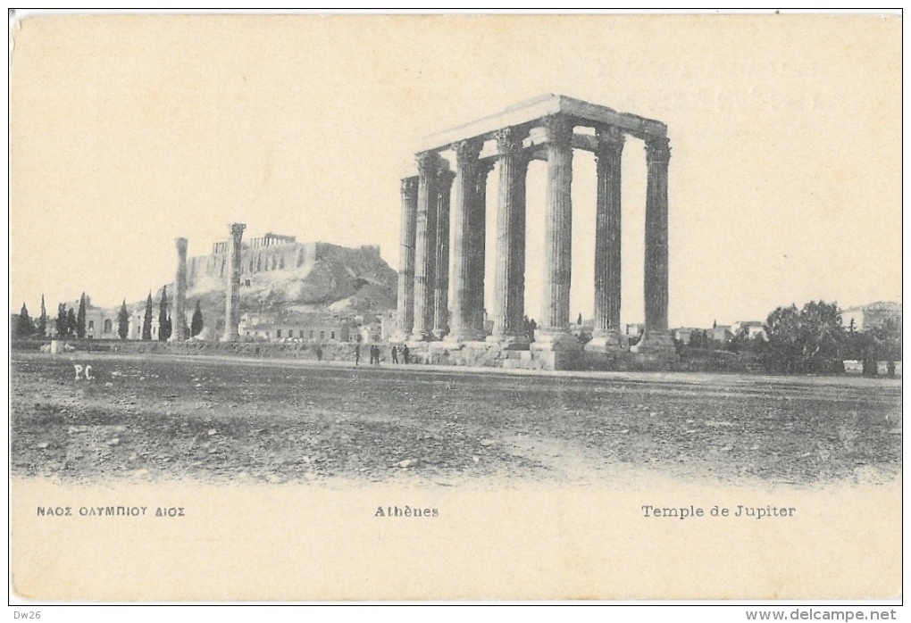 Athènes - Temple De Jupiter - Ed. Palis & Cotzias - Griechenland