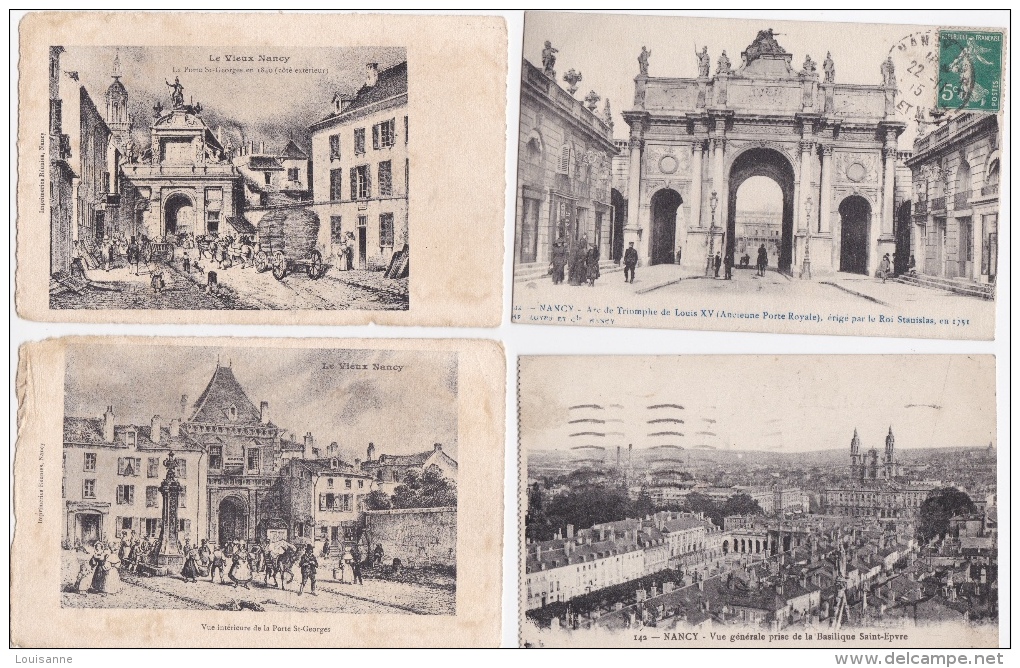 LOT  DE  18  CPA   &  2  CPSM- DE   NANCY   -  Toutes Scanées - 5 - 99 Cartes