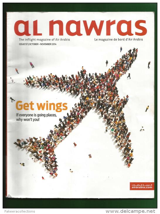 Air Arabia  G9 - Al Nawras - Inflight Magazine -  As Scan - Vluchtmagazines