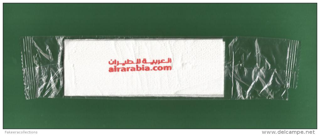 UAE / EMIRATES ARABES - Paper Napkin / Tissue - Air Arabia , Sharjah - As Scan - Cutlery