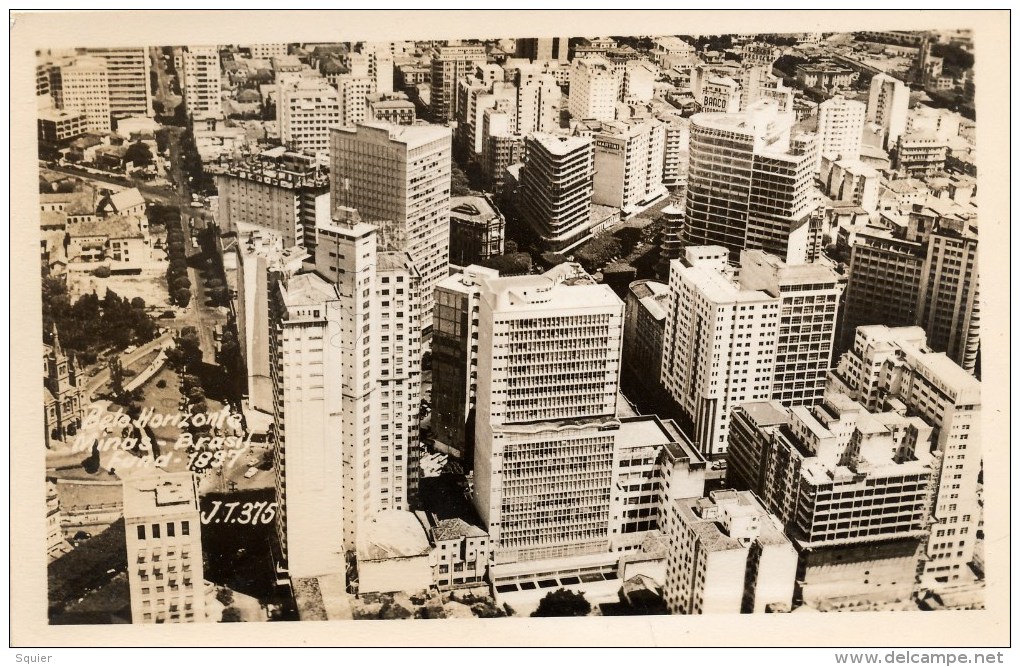 Belo Horizonte, Vista Centro, Foto Postale - Belo Horizonte