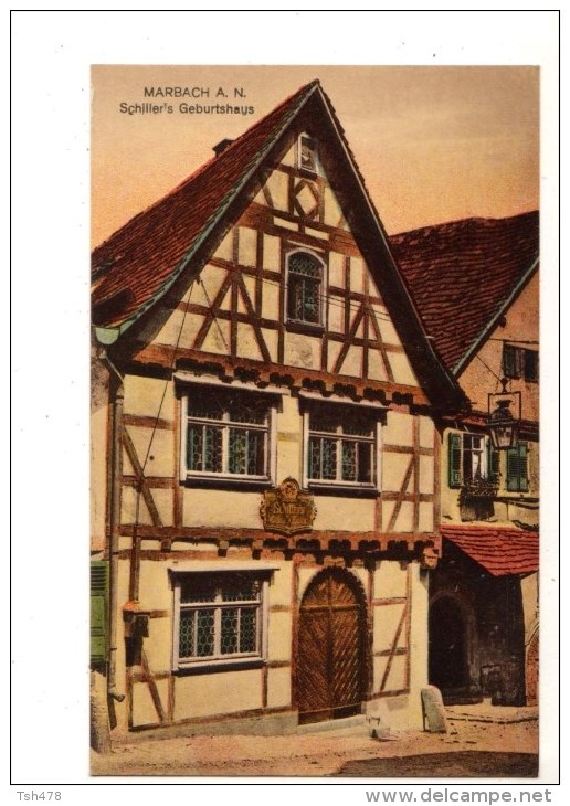 ALLEMAGNE------MARBACH   A N------schiller´s Geburtshaus--voir 2 Scans - Marbach